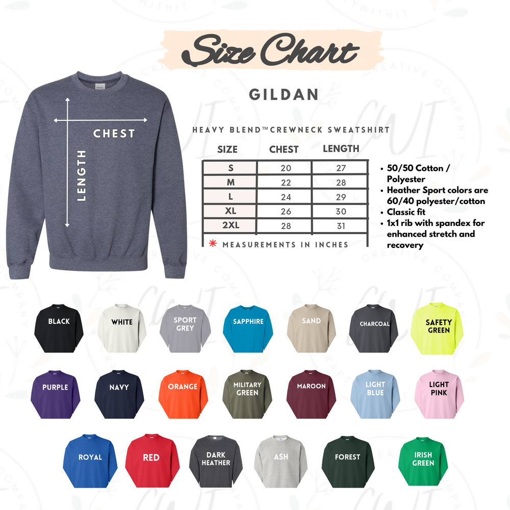 Fear Not Isaiah 41:10 - Crewneck Embroidery