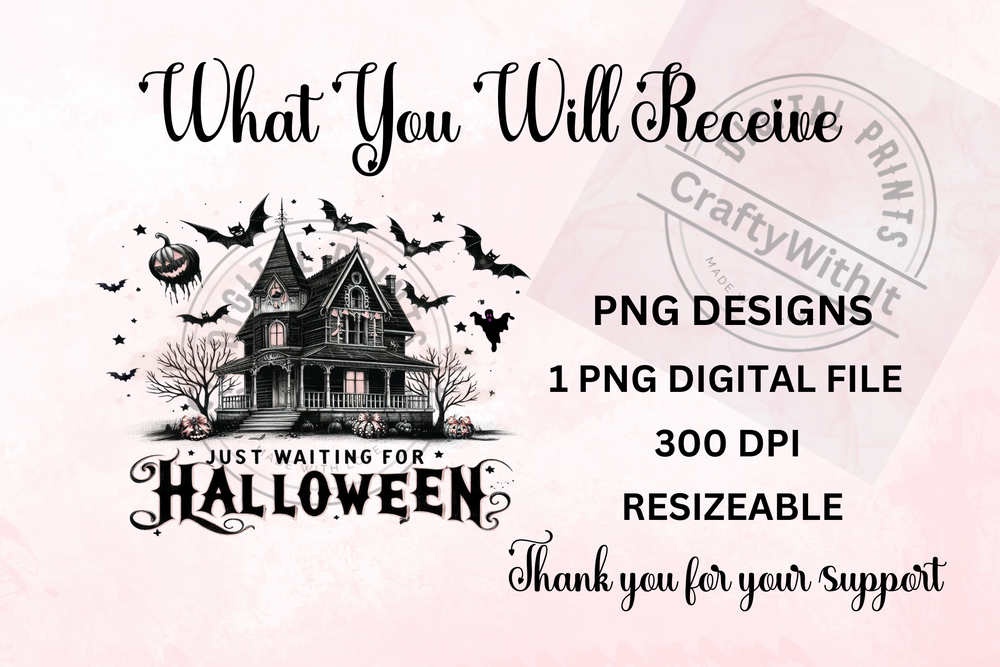 Halloween Haunted House  - Digital Download