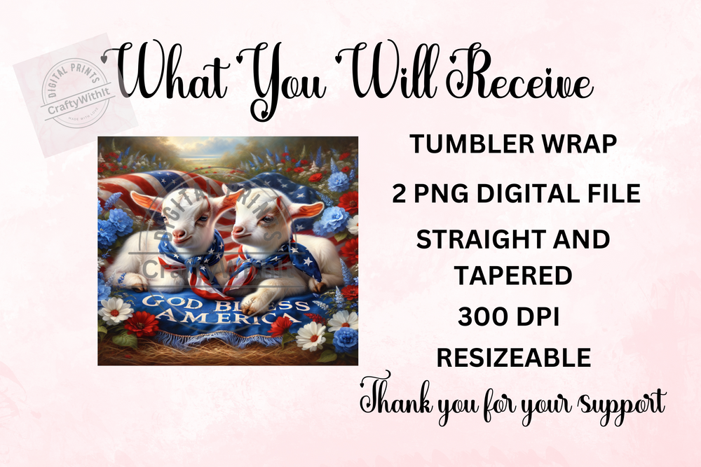 Goats Patriotic - Digital Download