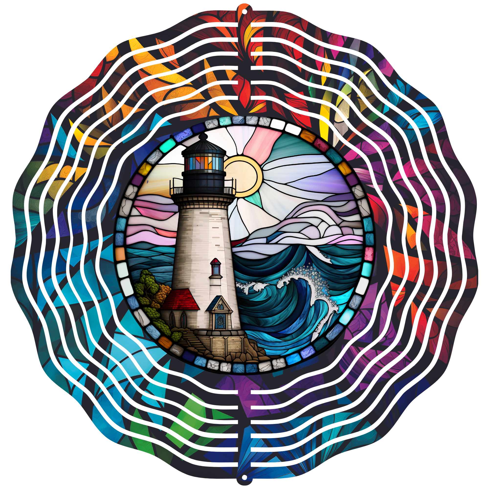 Lighthouse 1 - Wind Spinner