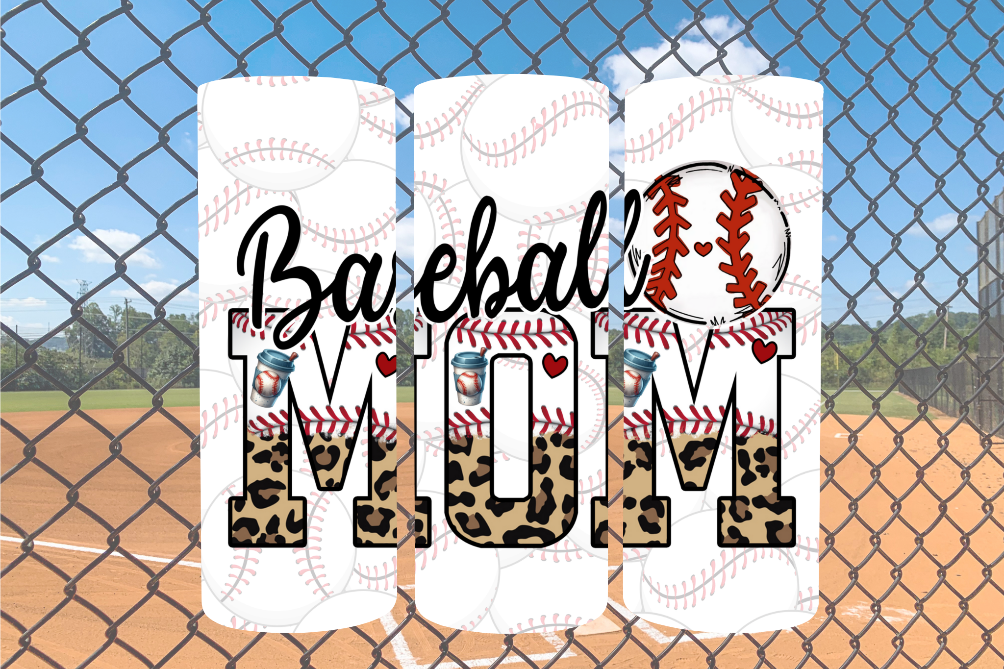 Baseball Mom Tumbler - Tumbler Digital Download