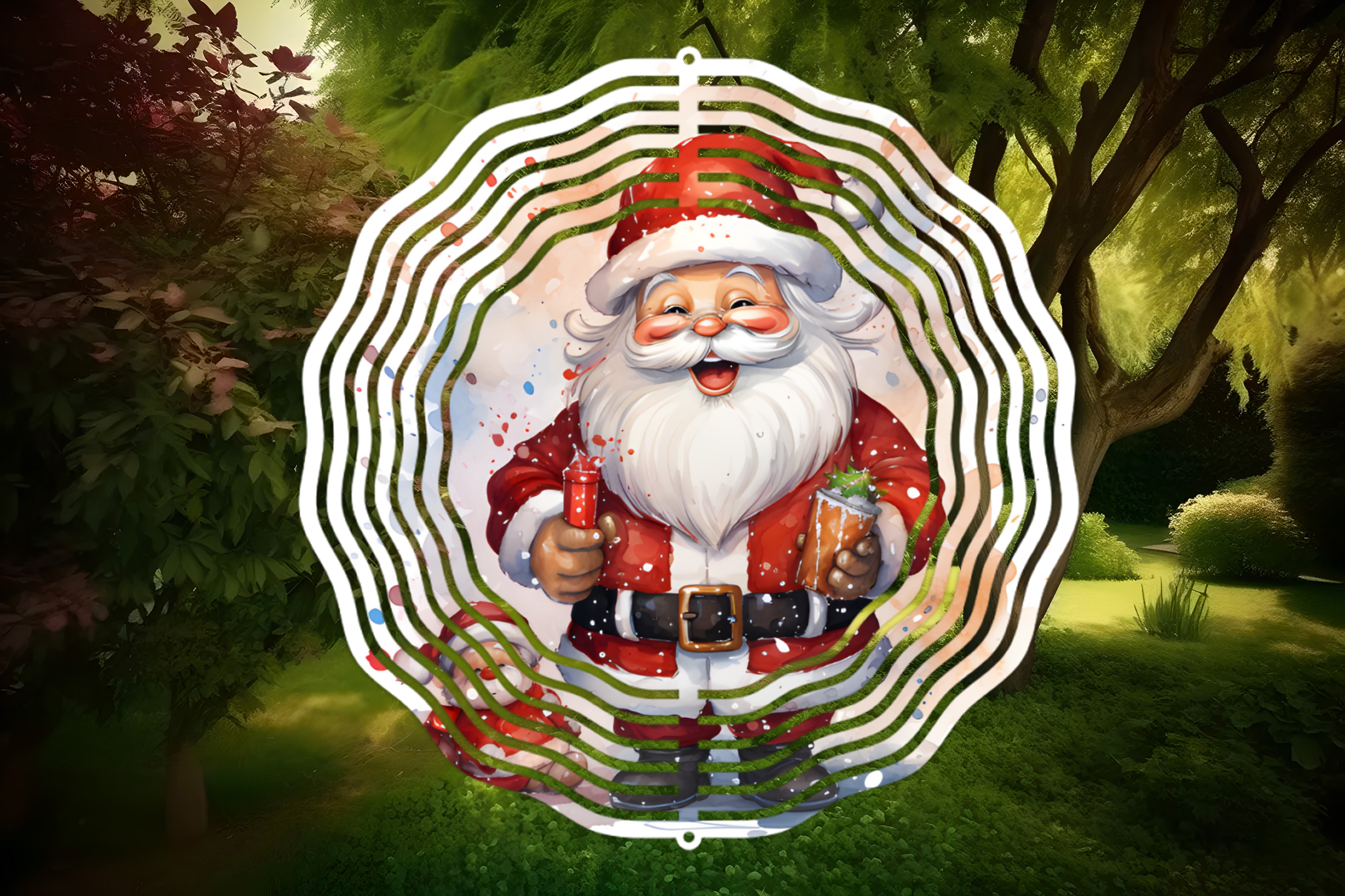 Santa Clause 1 - Wind Spinner