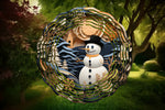 Load image into Gallery viewer, Snowman 2 - Wind Spinner
