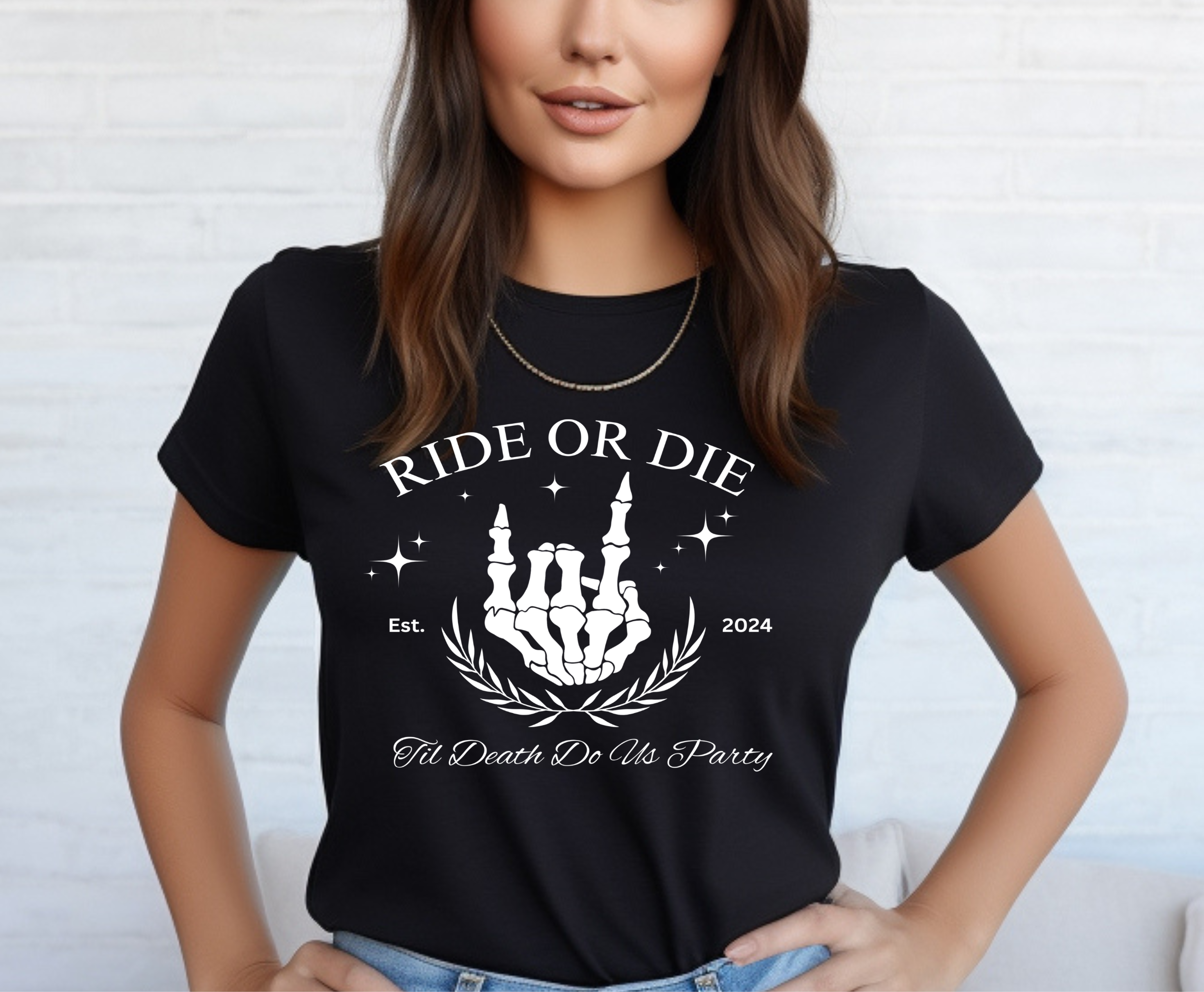 Bride - Ride Or Die - Adult T-Shirt