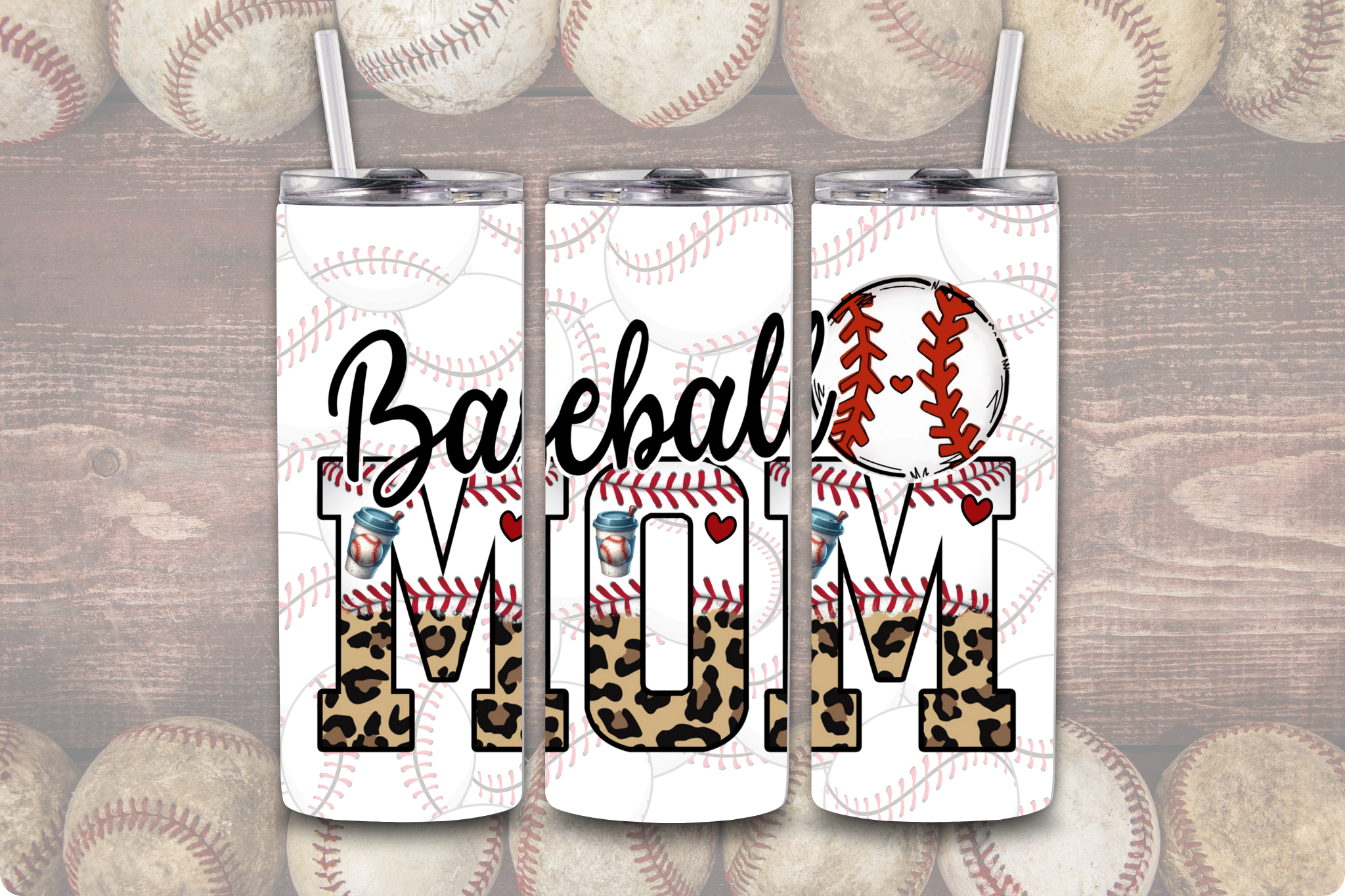 Baseball Mom Tumbler