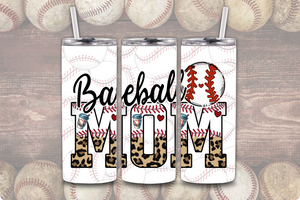 Baseball Mom Tumbler