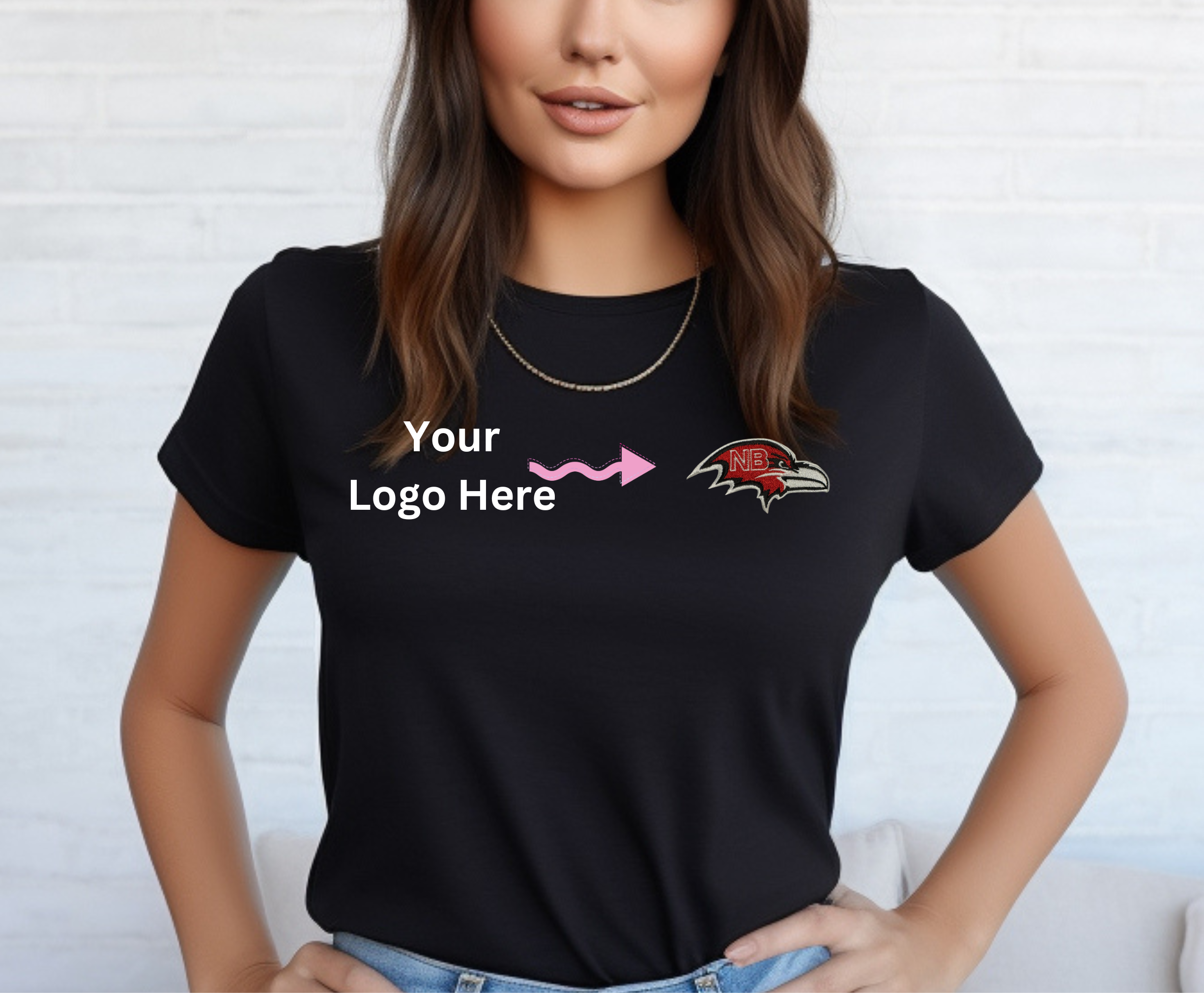Left Chest Logo - T-Shirt Adult Embroidery