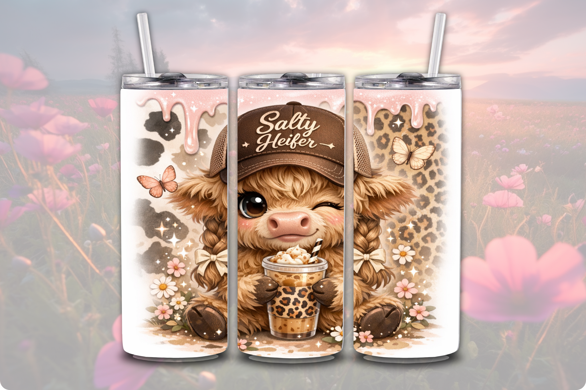 Salty Heifer - Tumbler Digital Download