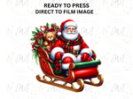 Load image into Gallery viewer, Christmas Santa Claus - Direct To Film Transfer
