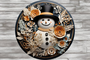 Snowman 1 - Wind Spinner