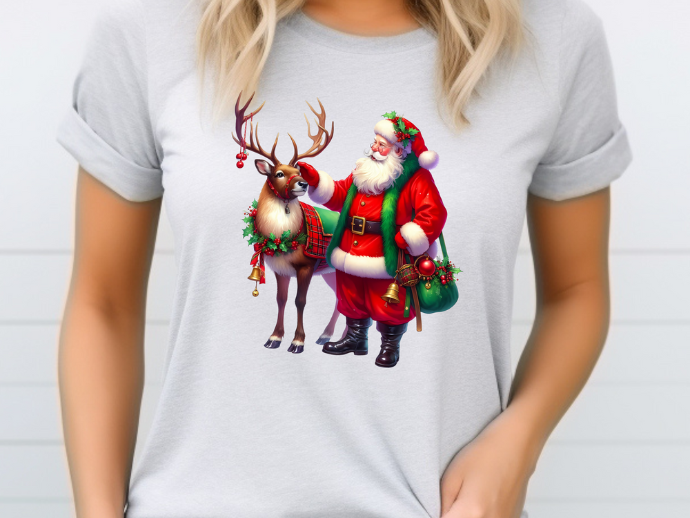 Christmas Santa Claus - Direct To Film Transfer