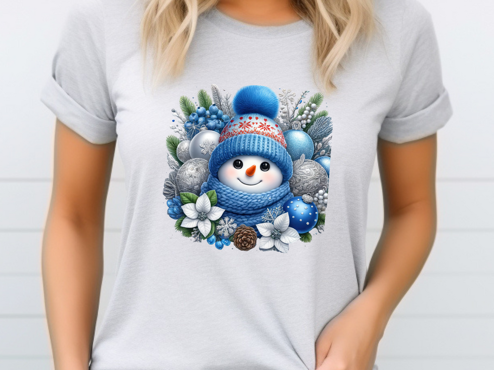 Christmas Snowmen - Direct To Film Transfer