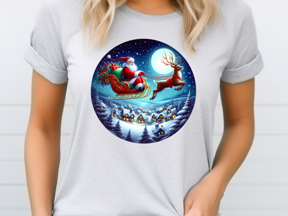 Christmas Santa Claus - Direct To Film Transfer