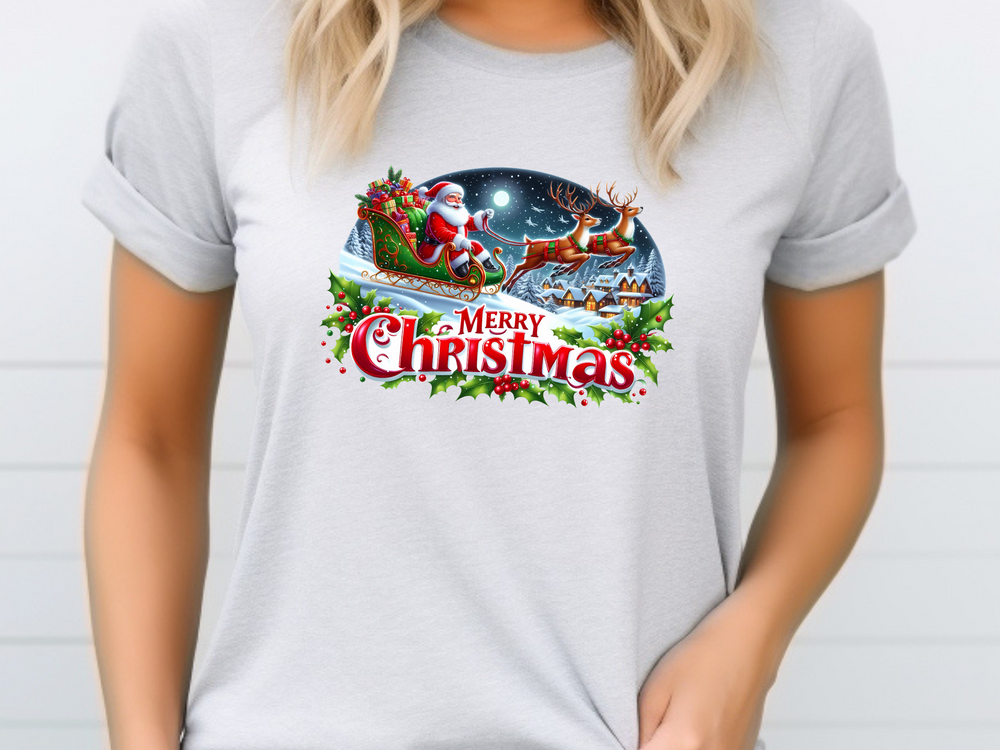 Christmas Santa Claus - Direct To Film Transfer