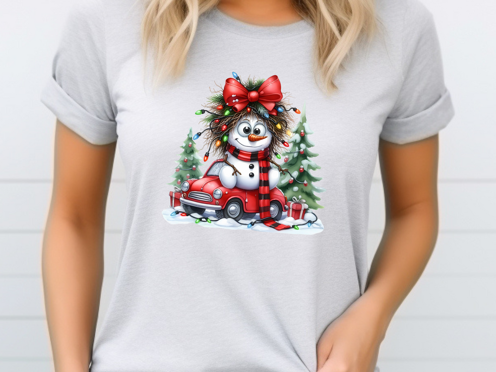 Christmas Snowmen - Direct To Film Transfer