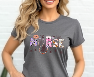 Halloween Nurse  - Adult T-Shirt