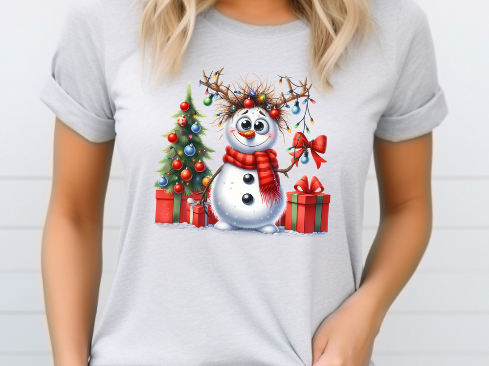 Christmas Snowmen - Direct To Film Transfer