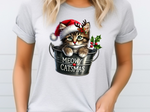 Load image into Gallery viewer, Christmas Kitten - Direct To Film Transfer
