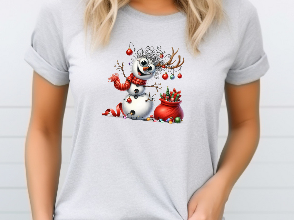 Christmas Snowmen - Direct To Film Transfer