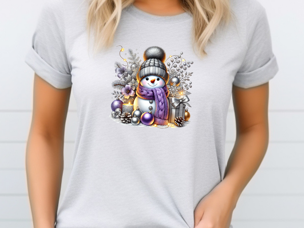 Christmas Snowmen - Direct To Film Transfer