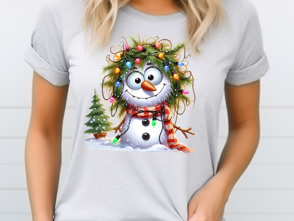 Christmas Snowmen - Direct To Film Transfer