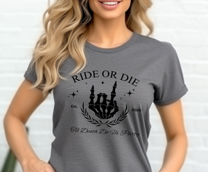 Bride - Ride Or Die - Adult T-Shirt