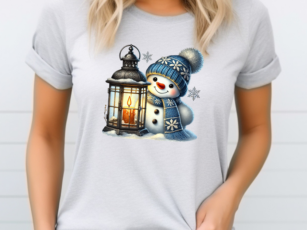 Christmas Snowmen - Direct To Film Transfer