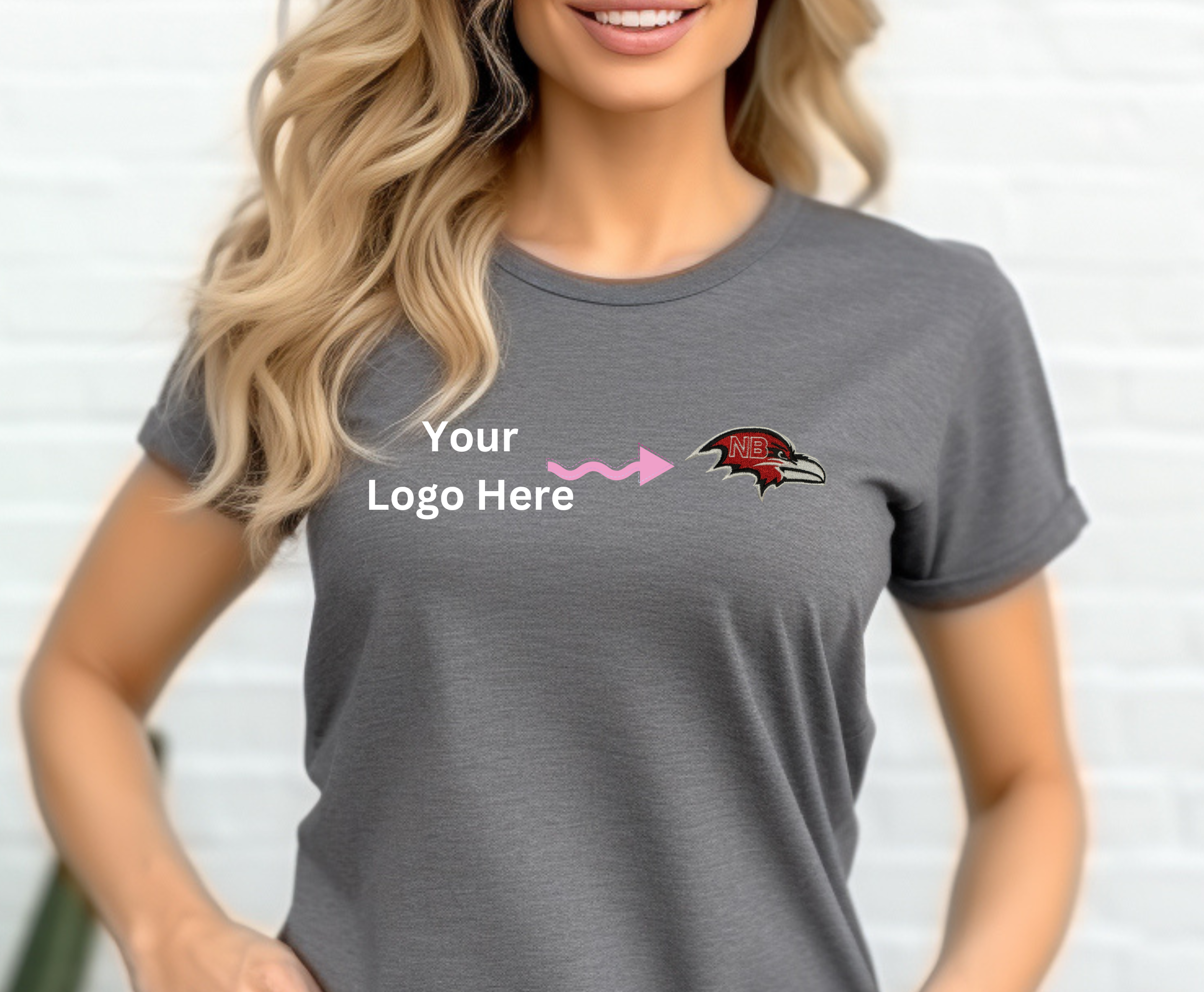 Left Chest Logo - T-Shirt Adult Embroidery
