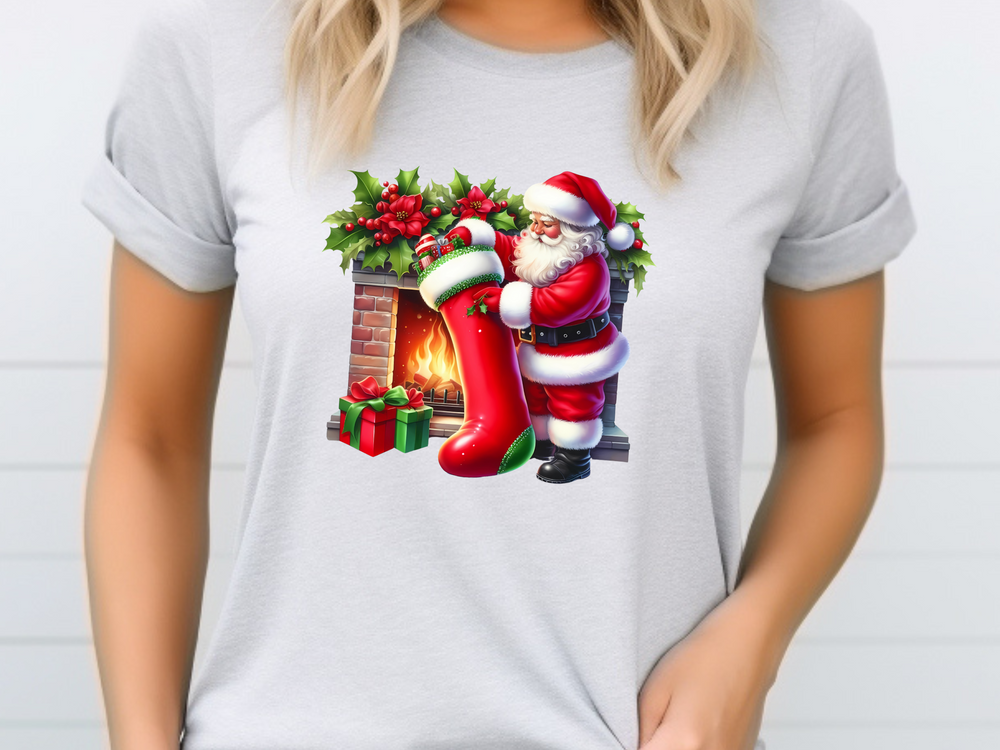 Christmas Santa Claus - Direct To Film Transfer