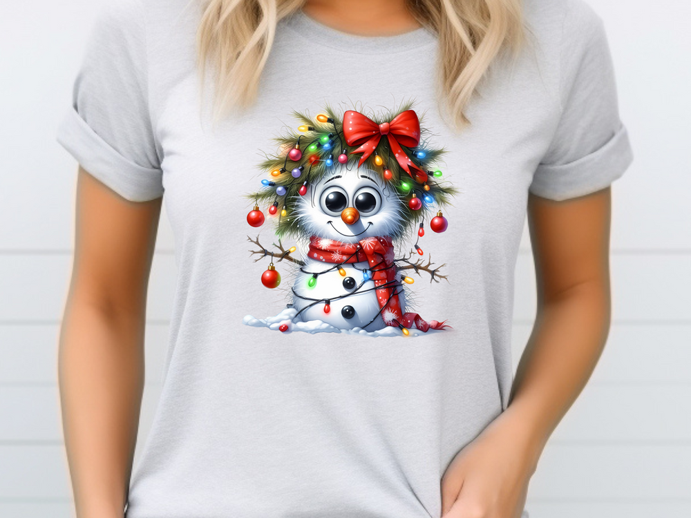 Christmas Snowmen - Direct To Film Transfer