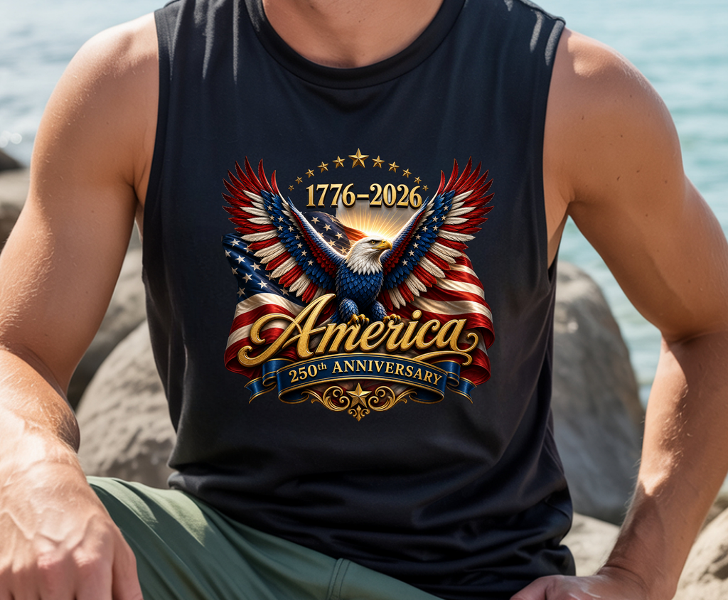 Patriotic 250 Years  - Adult Direct To Film Transfer