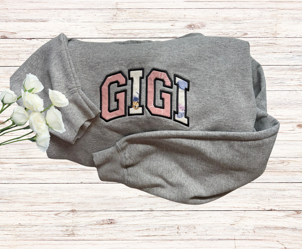 Gigi Keepsake - Crewneck Embroidery