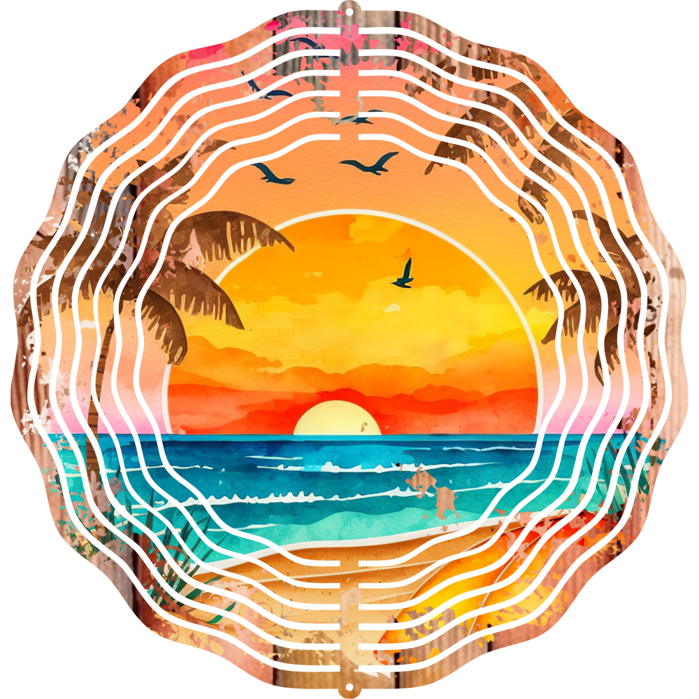 Summer Beach - Wind Spinner