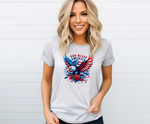 Load image into Gallery viewer, Bald Eagle God Bless America - Adult T-Shirt
