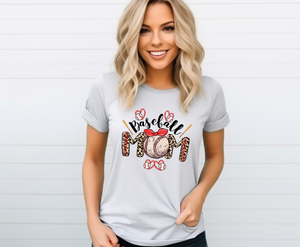 Baseball Mom - Adult T-Shirt