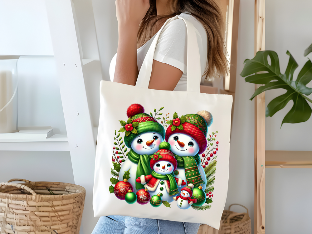 Christmas Snowmen - Direct To Film Transfer