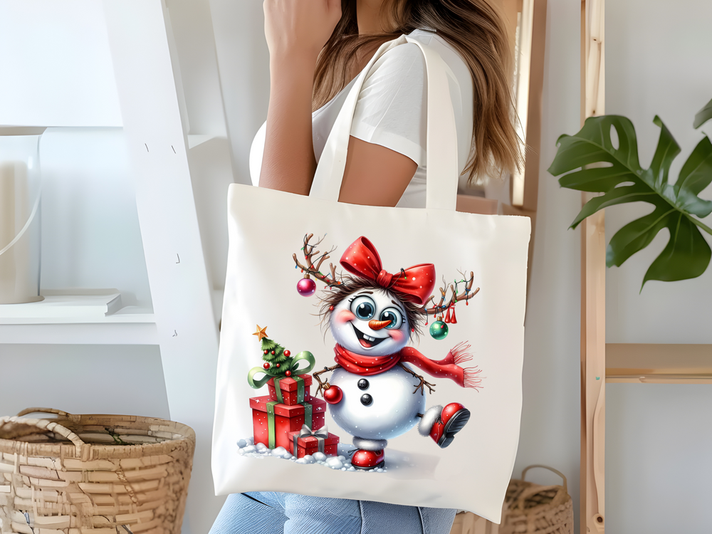 Christmas Snowmen - Direct To Film Transfer