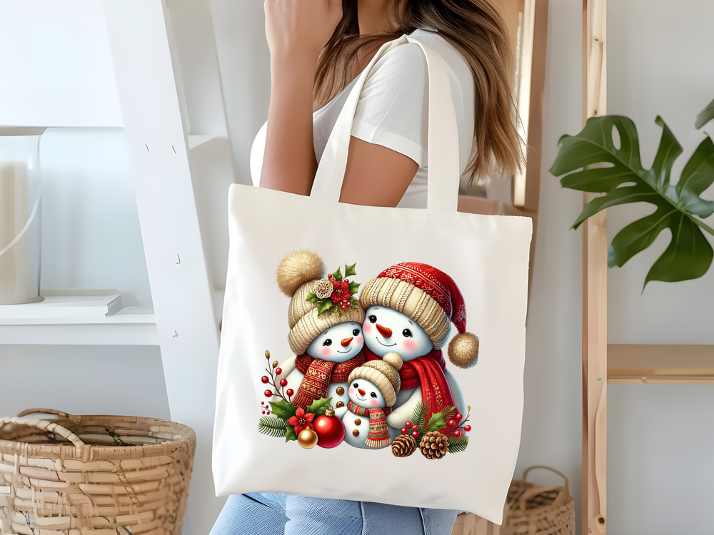 Christmas Snowmen - Direct To Film Transfer