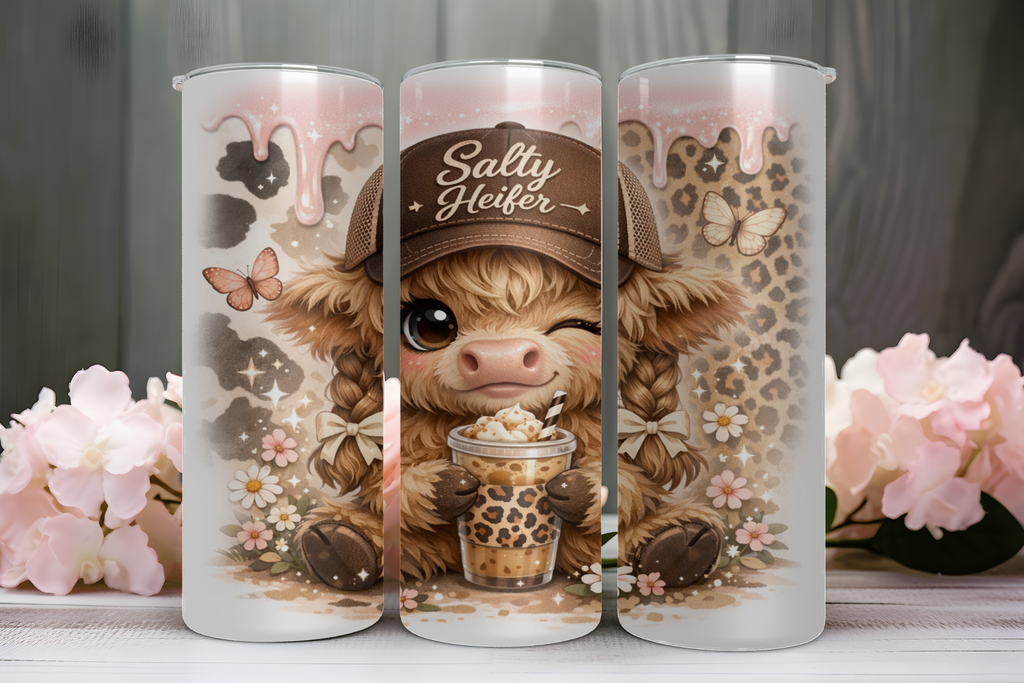 Salty Heifer - Tumbler Digital Download