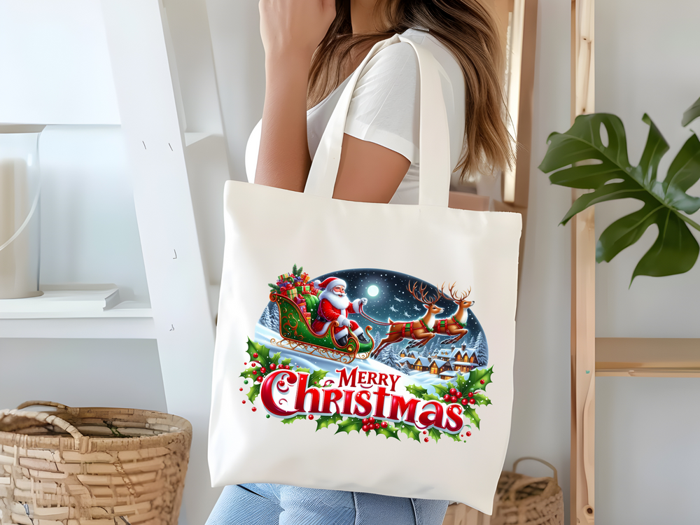 Christmas Santa Claus - Direct To Film Transfer