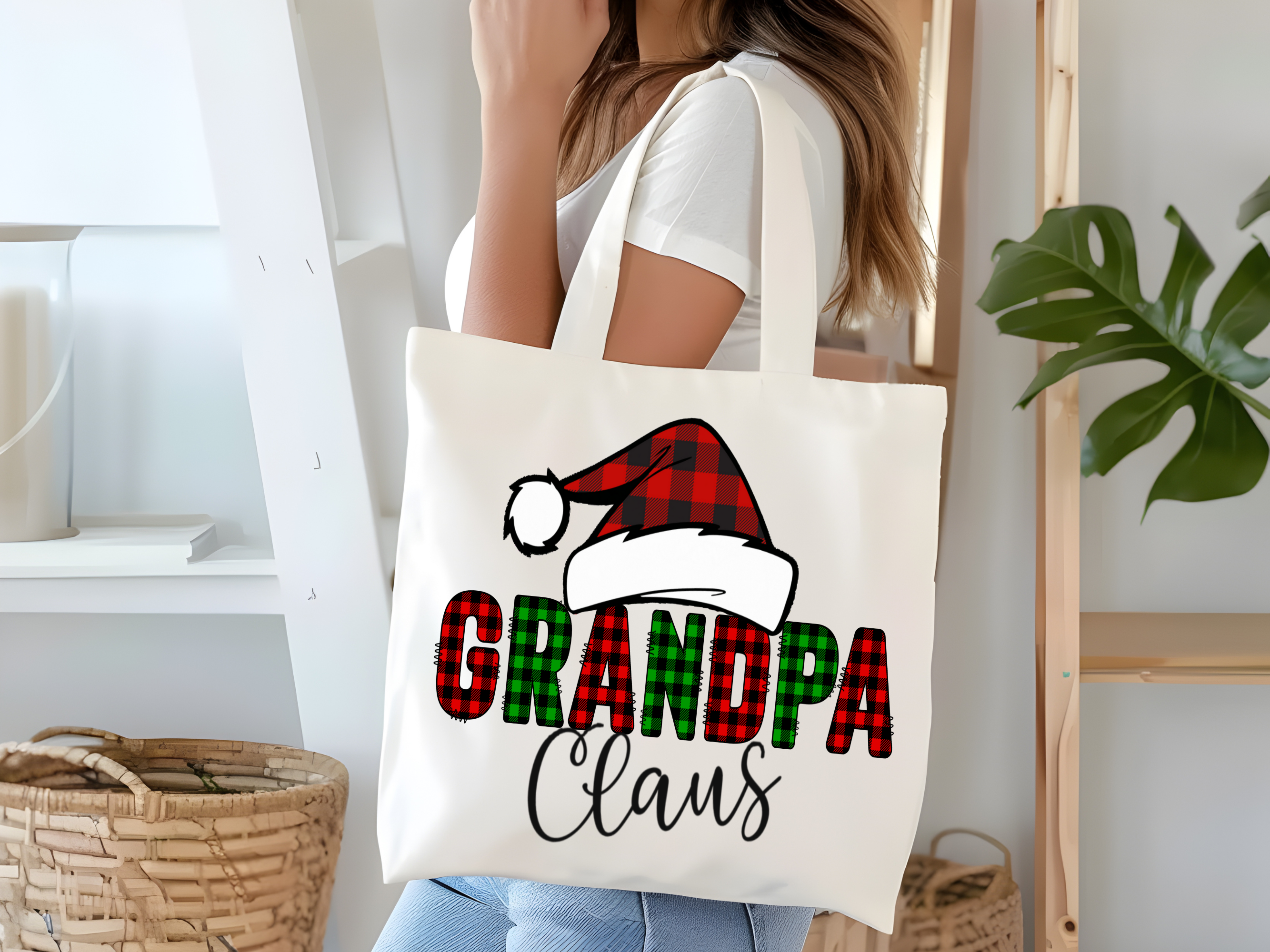 Christmas Grandpa Claus - DTF Transfer