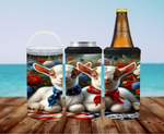 Load image into Gallery viewer, Goat Patriotic 4-1 Can Cooler - Digital Download
