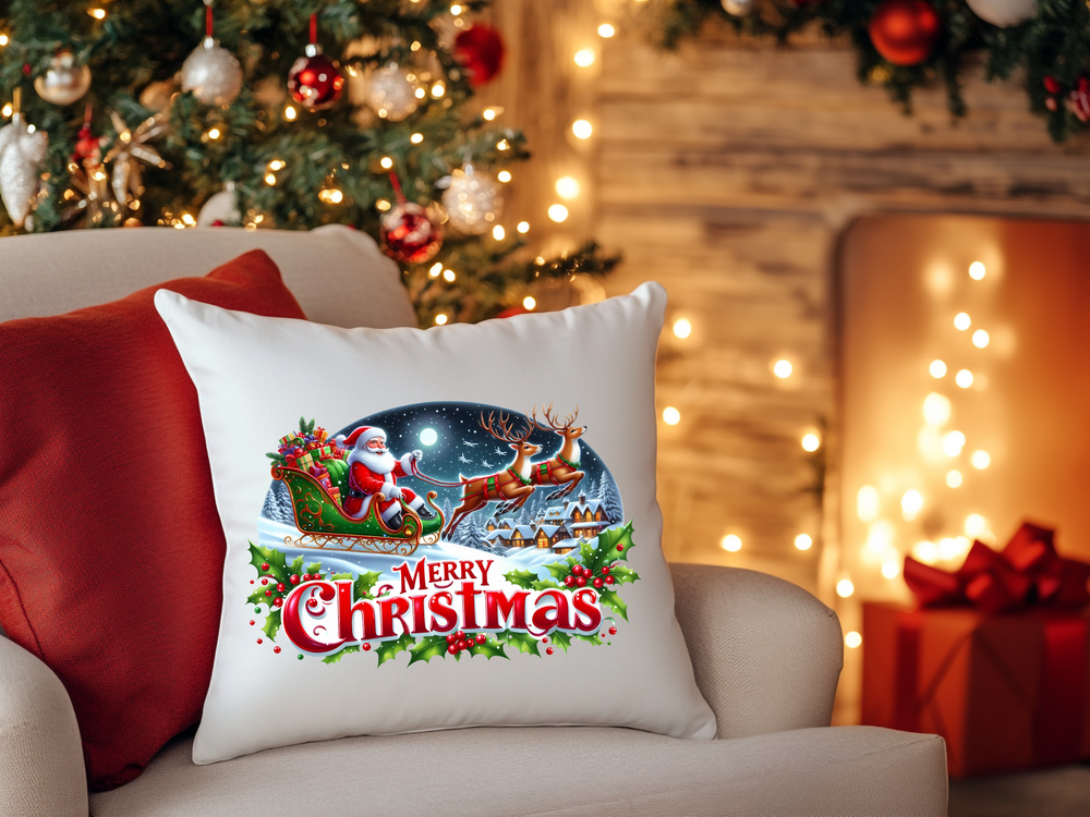 Christmas Santa Claus - Direct To Film Transfer