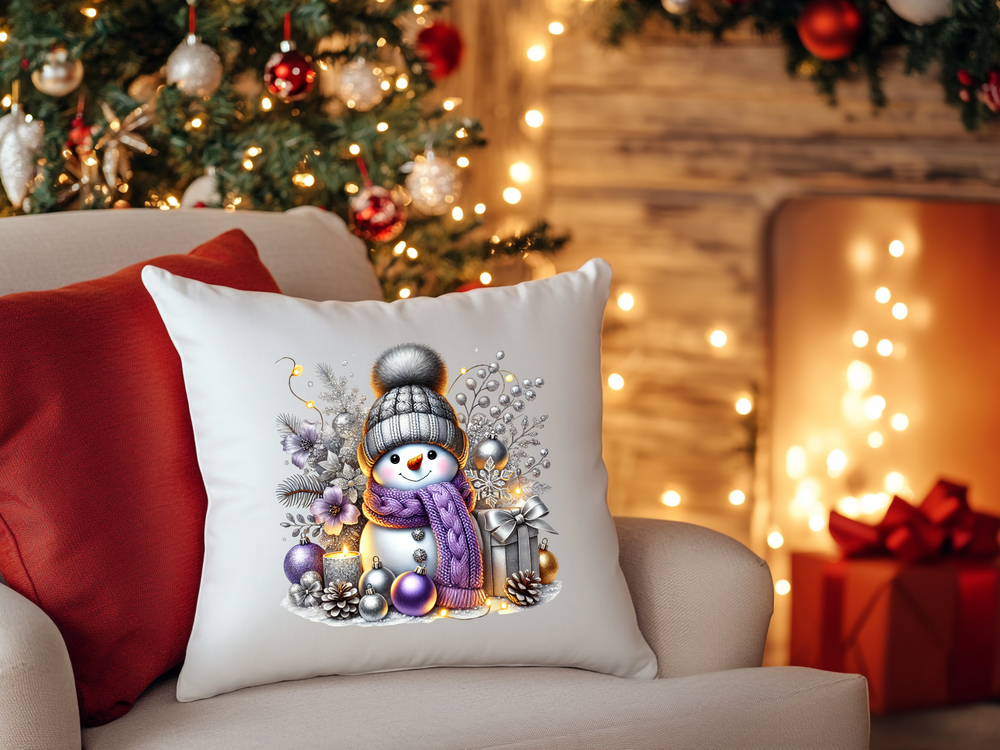 Christmas Snowmen - Direct To Film Transfer