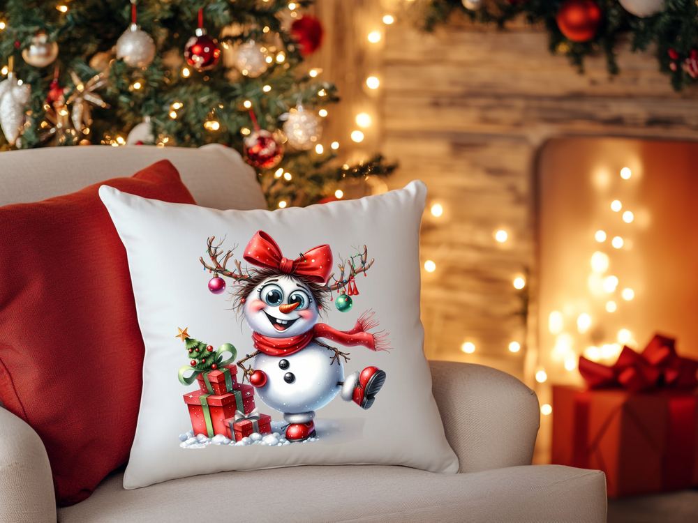 Christmas Snowmen - Direct To Film Transfer