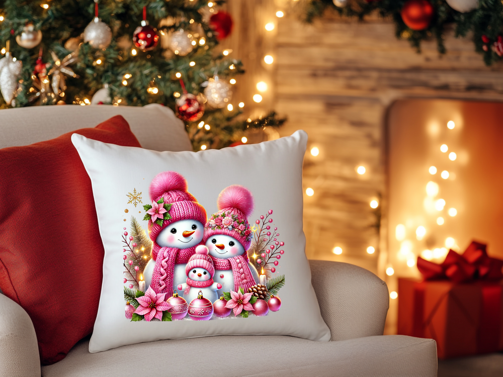 Christmas Snowmen - Direct To Film Transfer