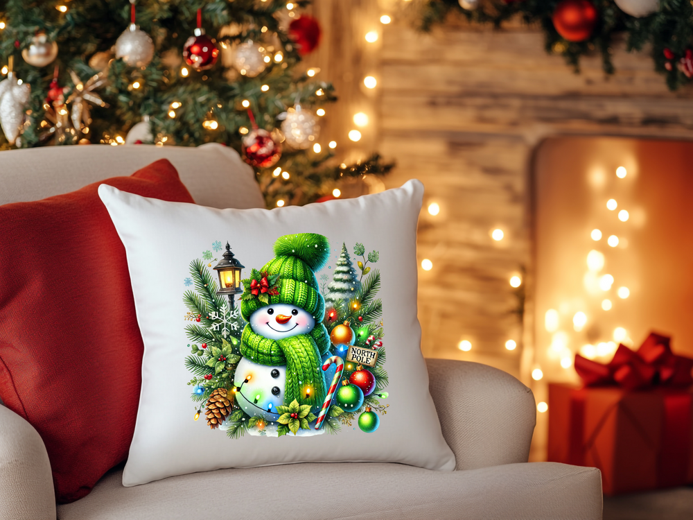 Christmas Snowmen - Direct To Film Transfer