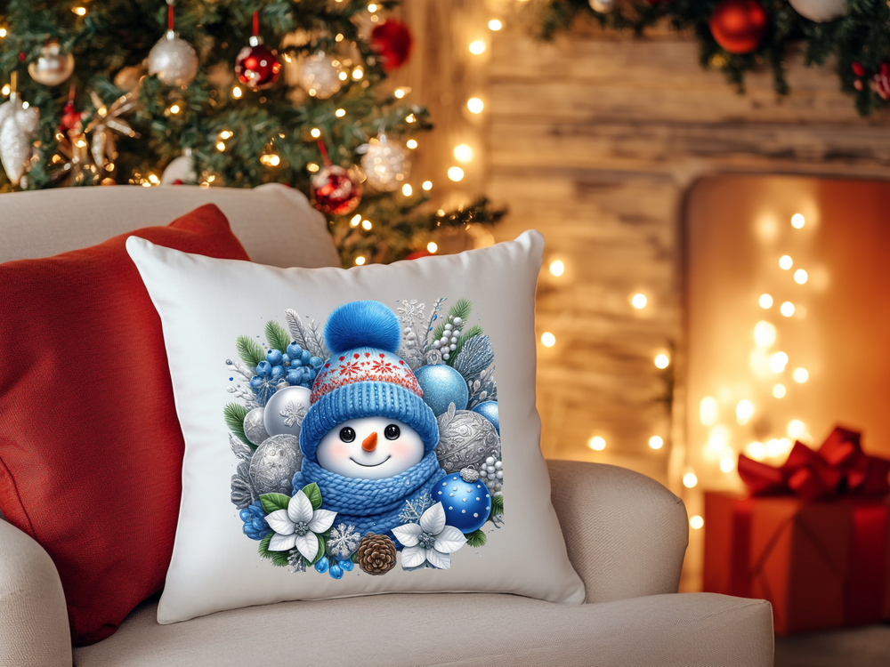 Christmas Snowmen - Direct To Film Transfer