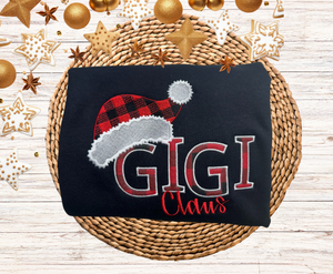 Gigi Claus - T-Shirt Embroidery