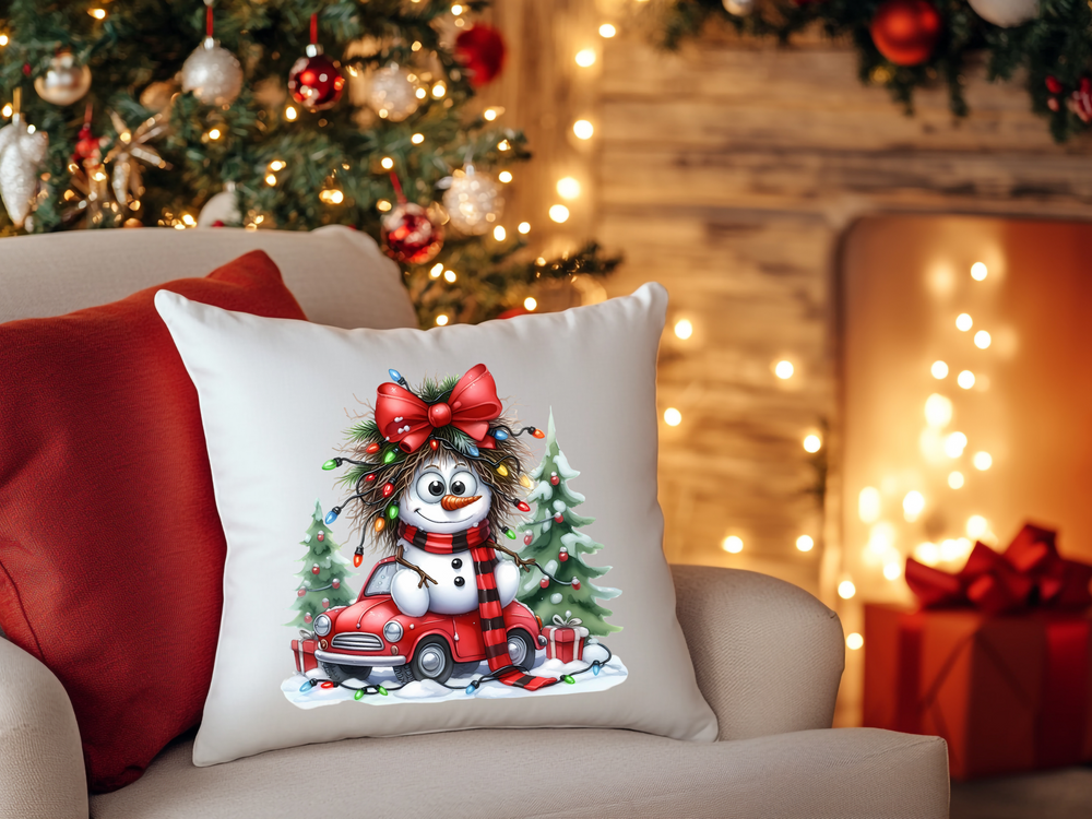 Christmas Snowmen - Direct To Film Transfer